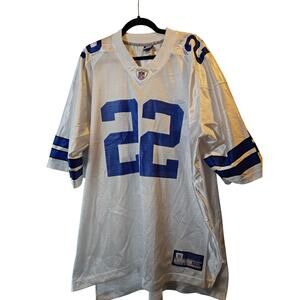 Emmitt Smith Dallas Cowboys #22 Reebok NFL Equipment Jersey 2XL